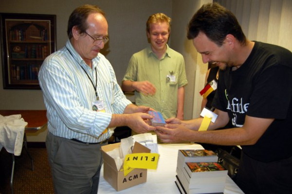Mad Mike looking at a box of matches