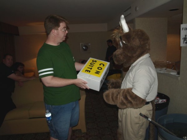 brody catsmouth and orvan in the con suite